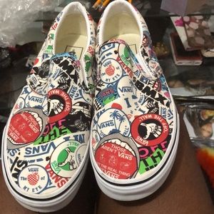 Vans slip ons